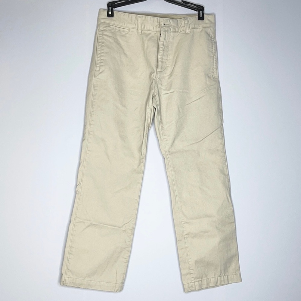𝅺GAP Kids Uniform Beige Chino Pants Size 10 Boys